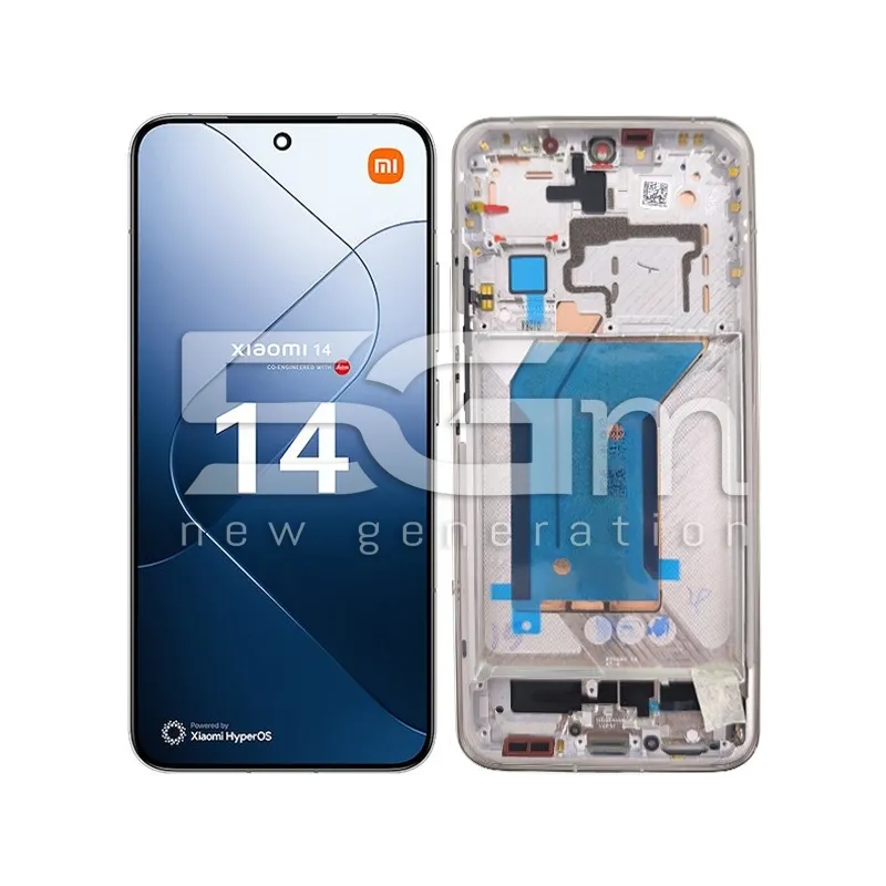 Display Touch + Frame Bianco Xiaomi 14 Ori | Store Online 5G-M