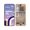 Érintőkijelző + Keret Homokszínű Narancs Samsung S24 5G Ori | 5G-M