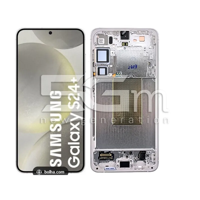 Display Touch + Frame Marble Grey Samsung SM-S926 S24+ 5G Ori | Store Online 5G-M