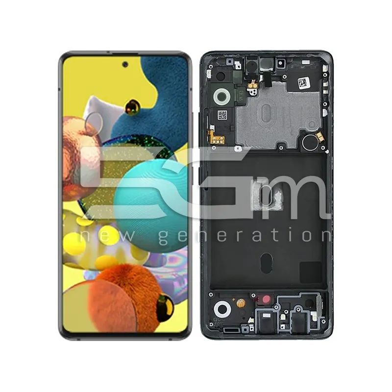 Display Touch + Frame Nero Samsung SM-A516 A51 5G Ori | Store Online 5G-M