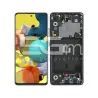 Display Touch + Rahmen Schwarz Samsung A51 5G Ori | 5G-M.com