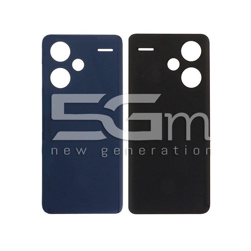 Retro Cover Blu Scuro Xiaomi Redmi Note 13 Pro+ (No logo)