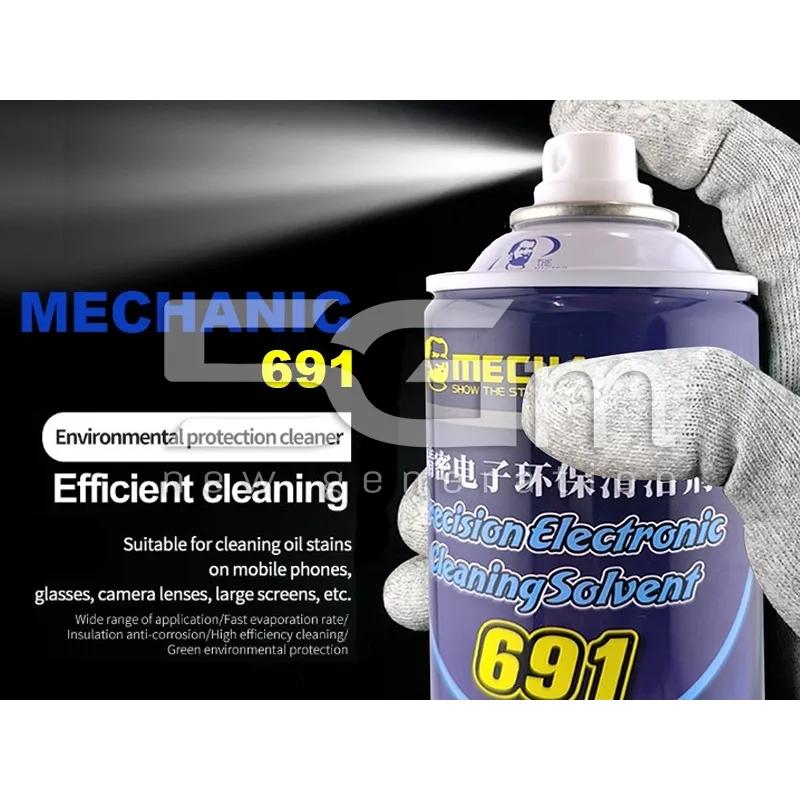 Mechanic 691 Detergente Contatti 550ML | Pulitore Elettronico Professional | 5G-M