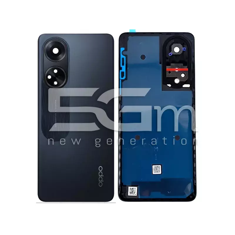 Retro Cover Cool Black OPPO A98 5G Ori
