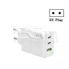 Caricabatterie 65W Ricarica Rapida 1 Usb + 2 Usb Type C Bianco Presa EU | Store Online 5G-M