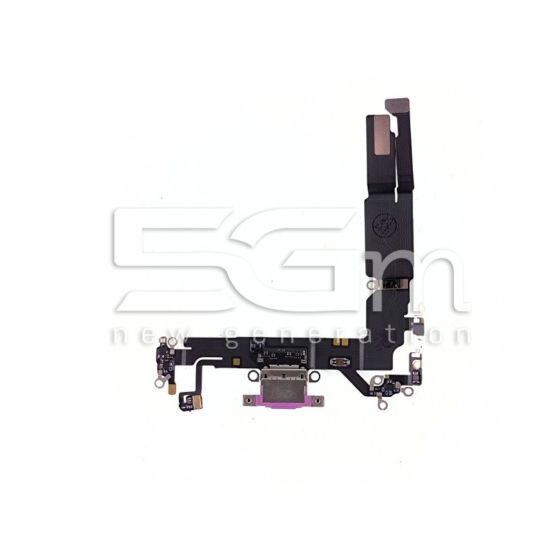 Connettore Di Ricarica Pink Flat Cable iPhone 16 (PULLED)