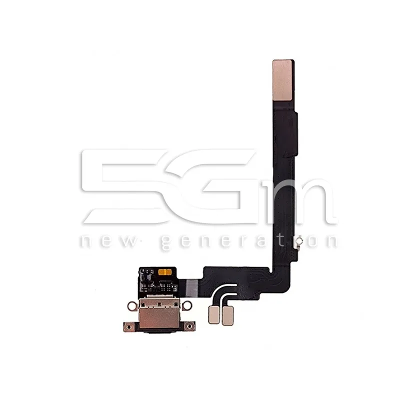 Ladeanschluss Black Titanium Flexkabel iPhone 16 Pro Max (PULLED) | 5G-M