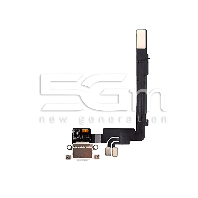 Conector de Încărcare Natural Titanium Cablu Flex iPhone 16 Pro Max (PULLED) | 5G-M