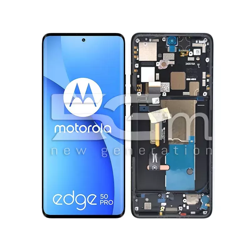 Display Touch + Frame Nero Moto Edge 50 Pro Ori