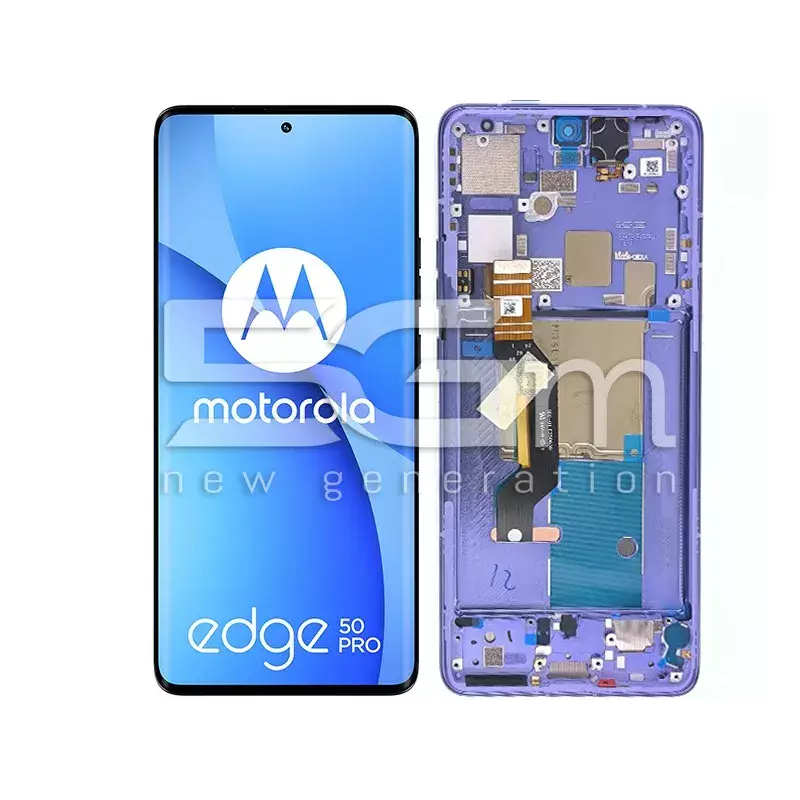 Display Touch + Frame Luxe Lavander Moto Edge 50 Pro Ori