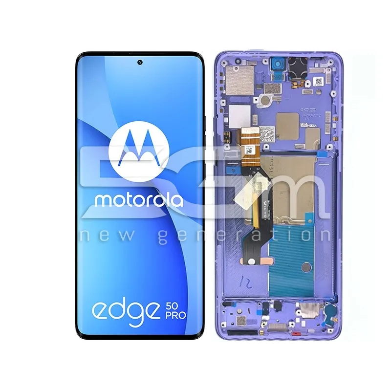 Display Touch + Frame Luxe Lavander Moto Edge 50 Pro Ori | Store Online 5G-M