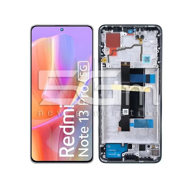 Display Touch + Ramă Negru Xiaomi Redmi Note 13 Pro 5G Ori | 5G-M