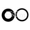 Achtercamera Glas Black + Stickers iPhone 16 - 16 Plus | 5G-M