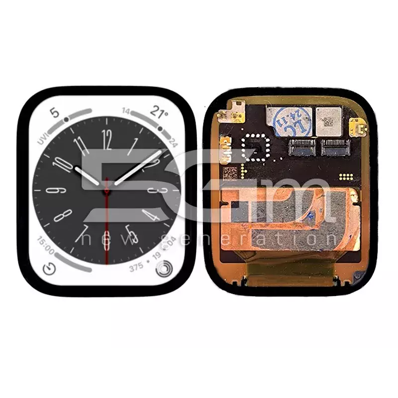 Display Touch Nero Apple Watch Series 8 45mm (Pulled)
