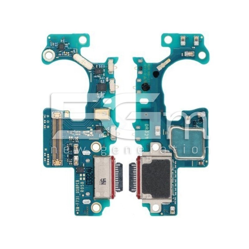 Charging Connector + Board Samsung SM-F731B Flip 5 (PULLED)