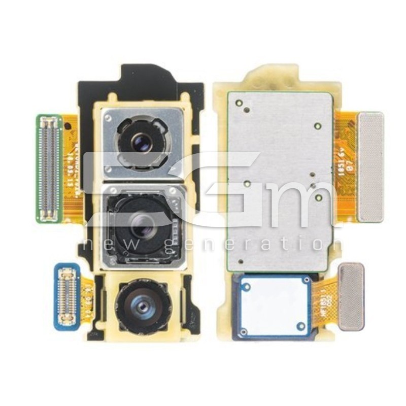 Rear Camera 12 + 12 + 16 MP Samsung SM-G975 S10+ (PULLED)