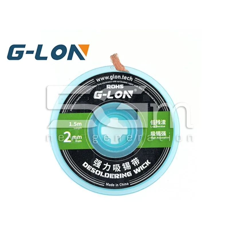 G-Lon Entlötlitze 2.0mm x 1.5m Reines Kupfer | 5G-M