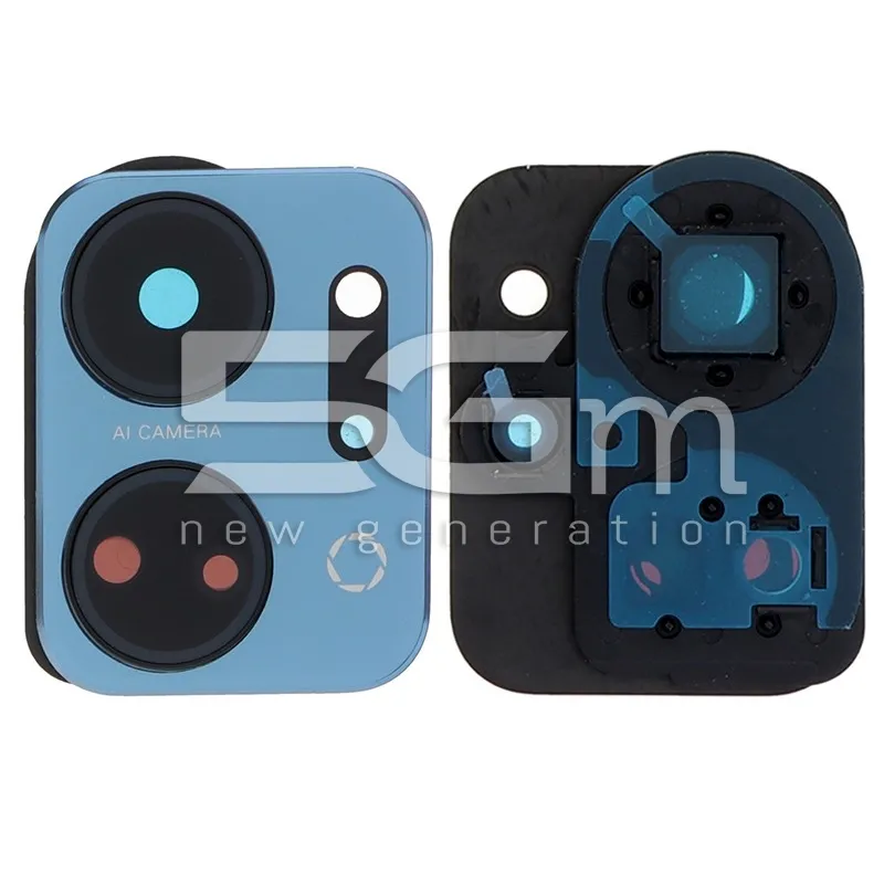 Vetrini Camera Posteriore + Frame Blue Honor X7a