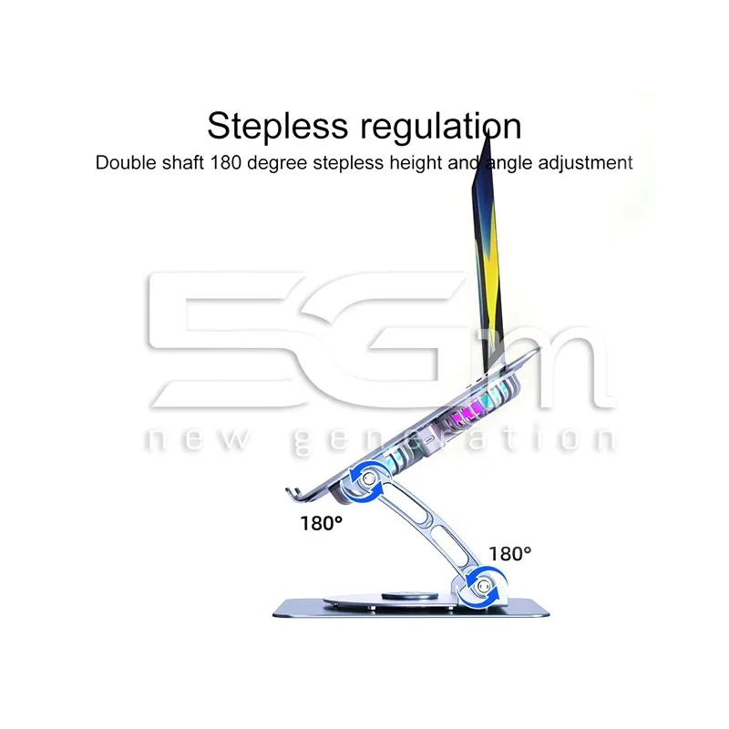 Supporto Laptop con Doppia Ventola Silenziosa LED | 5G-M