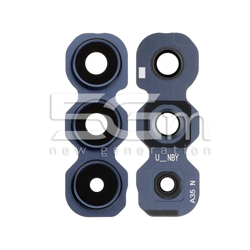 Vetrino Camera Posteriore + Frame Navy Blue Samsung SM-A356 A35 5G | Store Online 5G-M