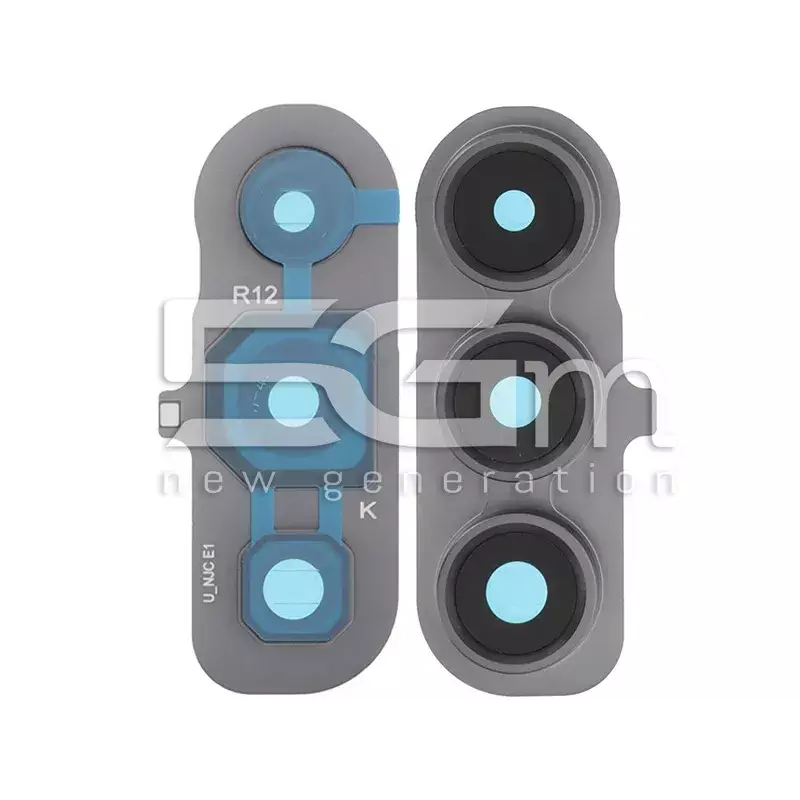 Rear Camera Lens + Frame Gray Samsung SM-S721 S24 FE