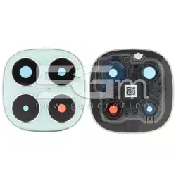 Vetrino Camera Posteriore + Frame Coral Green Xiaomi Redmi Note 14 Pro