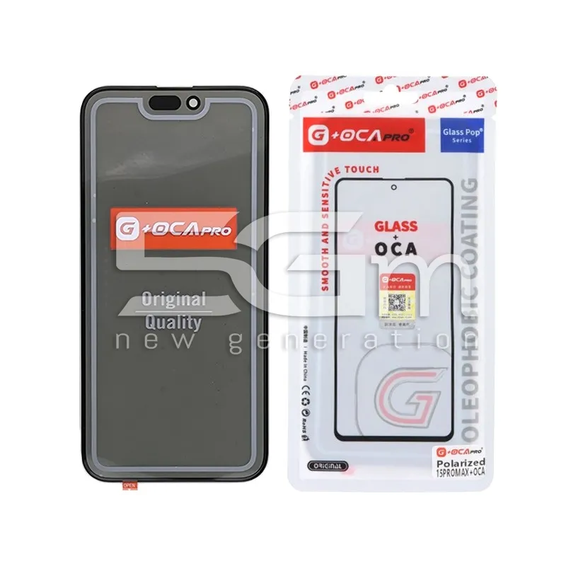 Verre Polarisé + OCA Pro iPhone 15 Pro Max | Boutique en ligne 5G-M
