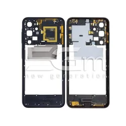 Middenframe + NFC Zwart Samsung A16 4G SM-A165 - 5G-M.com