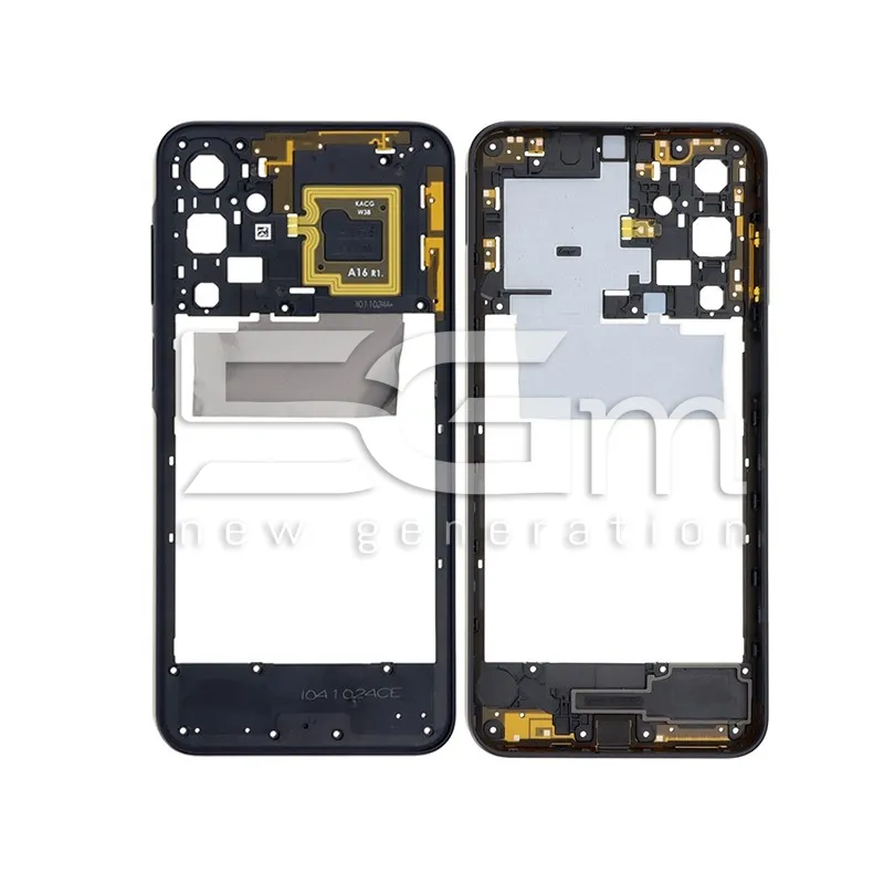 Középső keret + NFC Fekete Samsung A16 4G | 5G-M Webáruház