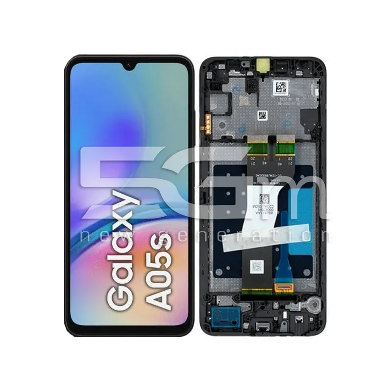 Display Touch + Frame Nero Samsung SM-A057 A05s Ori | Store Online 5G-M