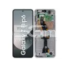 Display Touch + Rahmen Silver Shadow Samsung SM-F741 Flip 6 Ori | 5G-M