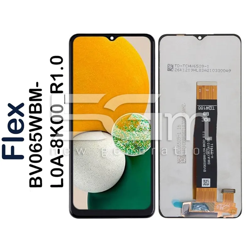 Ecra Tatil Preto Samsung SM-A136U A13 5G (IPS) | Loja Online 5G-M