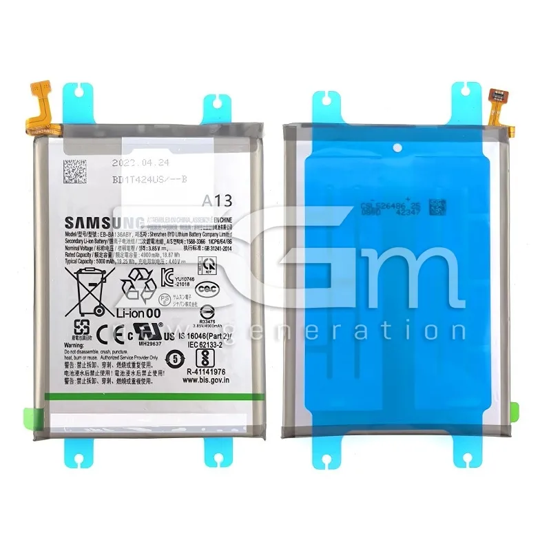 Batteria EB-BA136ABY 5000 mAh Samsung SM-A136 A13 5G Ori | Store Online 5G-M