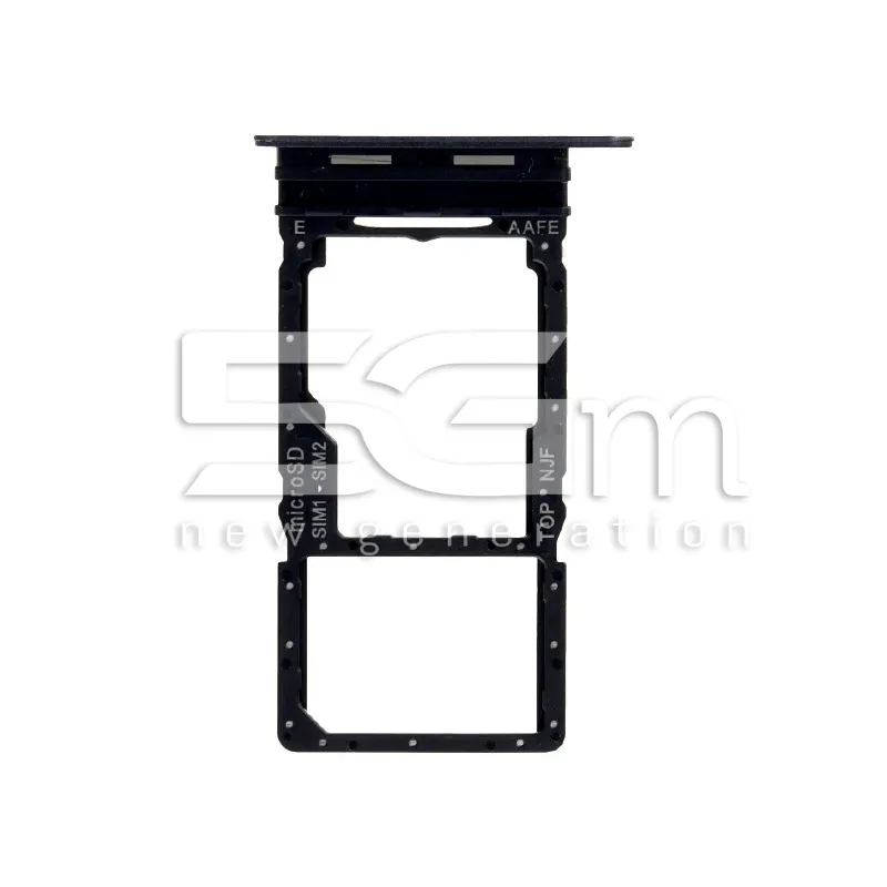 Tiroir double carte SIM Noir Samsung SM-A165 A16 4G | 5G-M