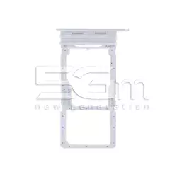 Supporto Dual Sim Card Silver Samsung SM-A165 A16 4G