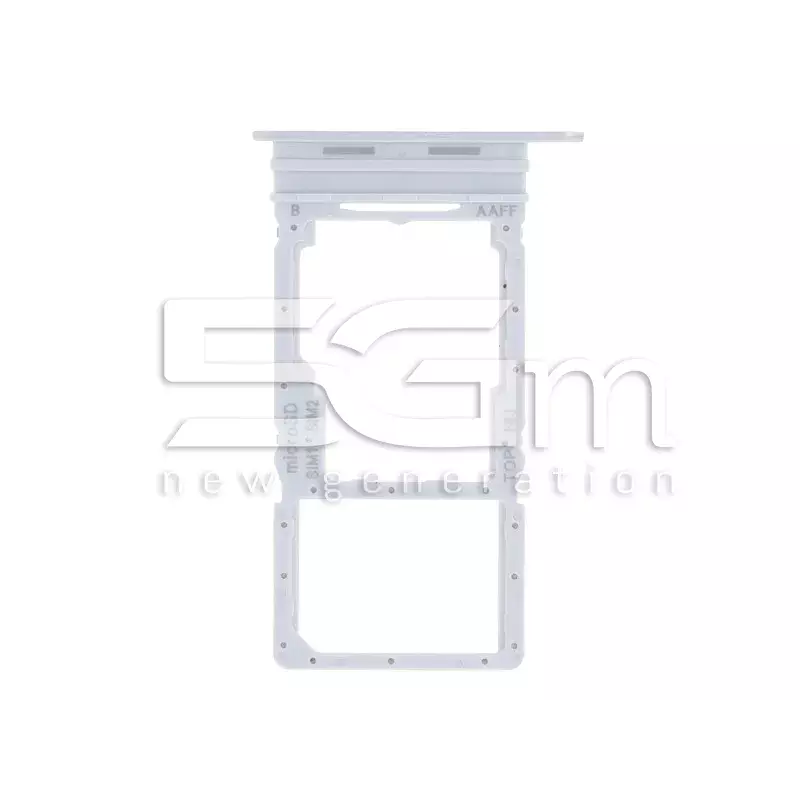 Dual Sim Card Tray Silver Samsung SM-A165 A16 4G