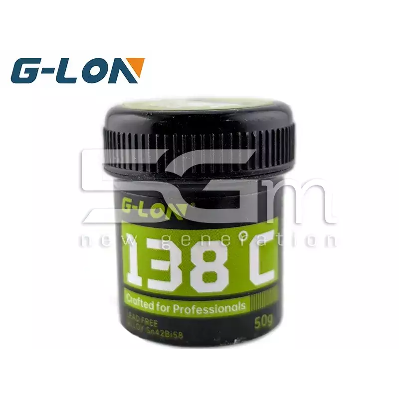 G-Lon Low Temperature Solder Paste 138°C