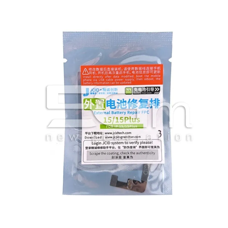 JC V1S - V1SE JCID Cablu Flex Baterie iPhone 15 - 15 Plus | 5G-M