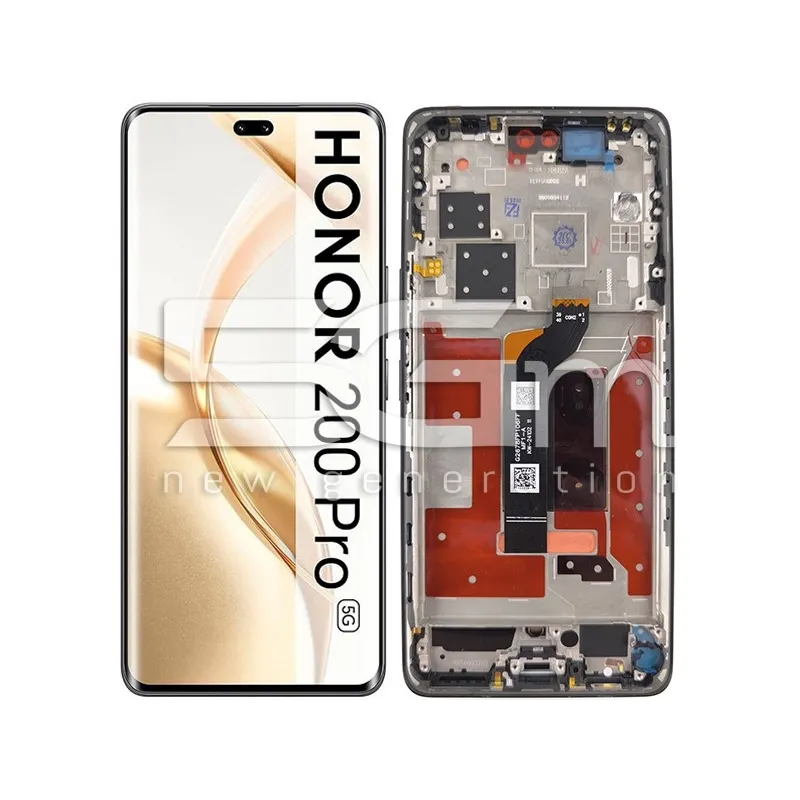 Display Touch + Frame Nero Honor 200 Pro (PULLED) | Store Online 5G-M