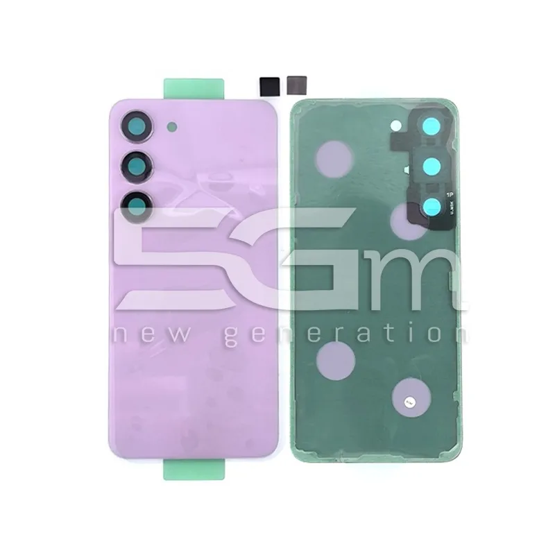 Coque Arrière Lavande + Vitre Caméra Samsung SM-S916 S23+ No Logo | 5G-M.com