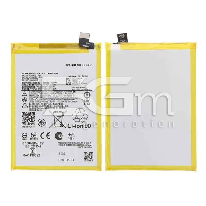 Batteria QF50 5000mAh Moto G04 No Logo | Store Online 5G-M