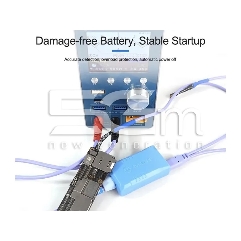 Sunshine SS-908E Netzkabel-Set für iPhone 7-16 Pro Max | 5G-M.com