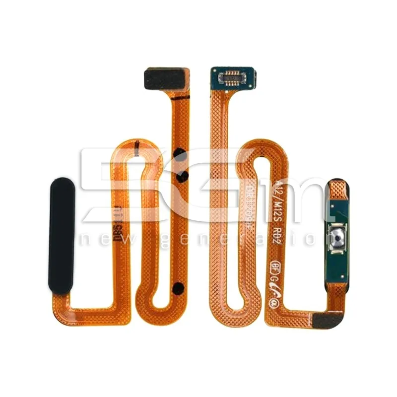 Fingerprint Flexkabel Schwarz Samsung SM-M127 M12 Ori | 5G-M Online Shop