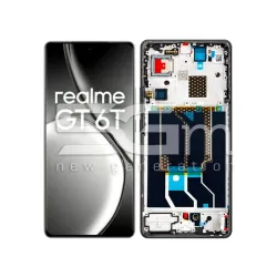 Display Touch + Frame Fluid Silver Realme GT 6T Ori | Store Online 5G-M