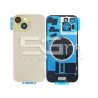 iPhone 15 Retro tok Sárga + Tartó + Mágnesgyűrű | 5G-M Online