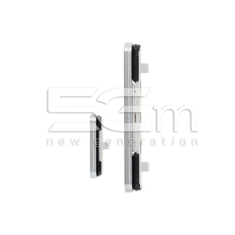 Äußere Tasten Titanweiß Silber Samsung SM-S938 S25 Ultra | 5G-M Shop