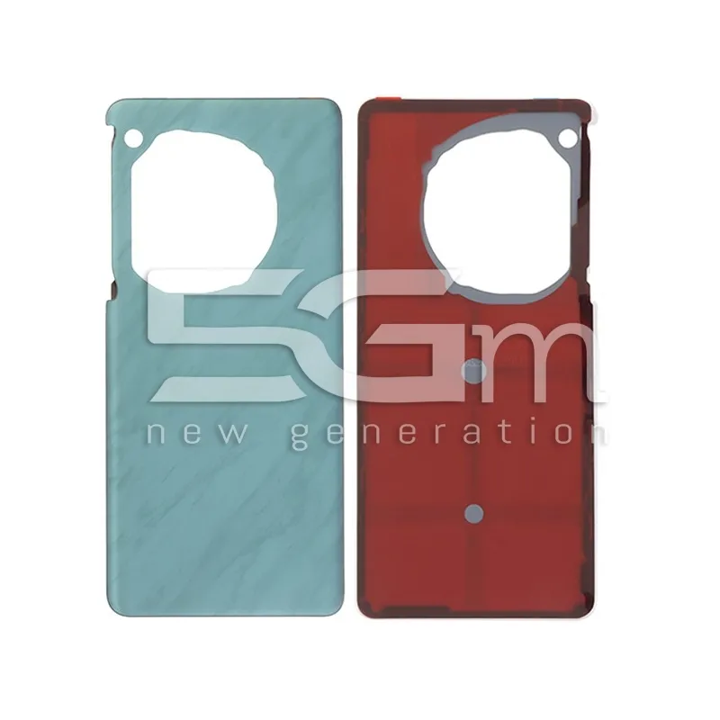 Retro Hátlap Áramló Smaragd OnePlus 12 Logó Nélküli | 5G-M Webáruház
