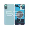 Rear Cover Teal + Holder + Magnetism Ring iPhone 16 Plus No Logo