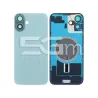 Rear Cover Teal + Holder + Magnetism Ring iPhone 16 Plus No Logo | Loja Online 5G-M