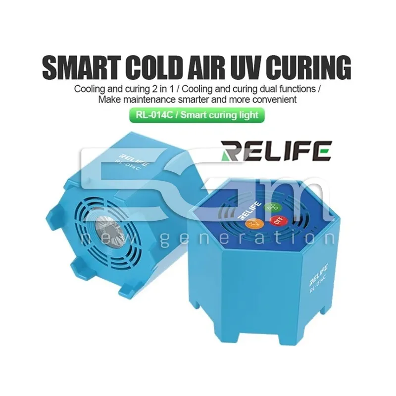 RELIFE RL-014C Lampada UV e Ventola 2-in-1 | 5G-M
